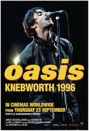 Poster for Oasis Knebworth 1996